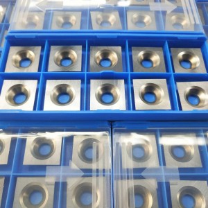 Майдони карбиди Фенгке 21x21x5.5mm Корди индексатсияшаванда барои сари нақшакашӣ