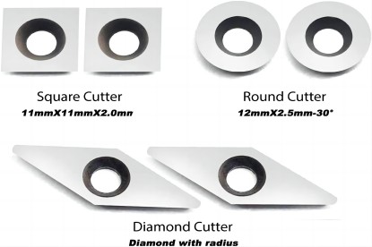 Beginner’s Guide to Choosing the Right Carbide Woodturning Inserts