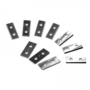 Fengke 30x12x1.5mm 35° Double Hole Rectangular Carbide Reversible Blades For Wood Surfacing