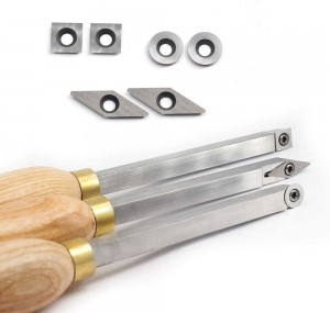 High Efficiency Cemented Carbide Inserts Cutters For Wood Turning and DIY