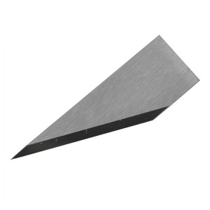 Couteau de coupeur industriel en carbure pour couper le papier ondulé