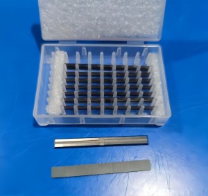 Fengke 50 x 5,5 x 1,1 mm Wendehobelmesser aus Vollhartmetall mit 4 Schneidkanten