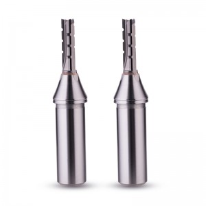 Fengke TCT Straight CNC Router Bits With Staggered Teeth For Drilling Hole