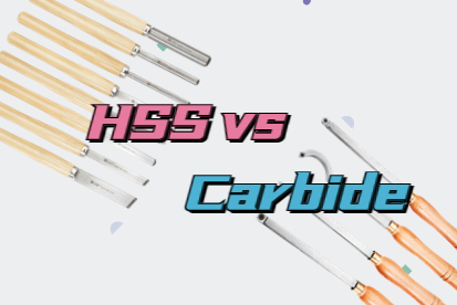 Drechselwerkzeuge aus HSS oder Hartmetall?Das ist hier die Frage…