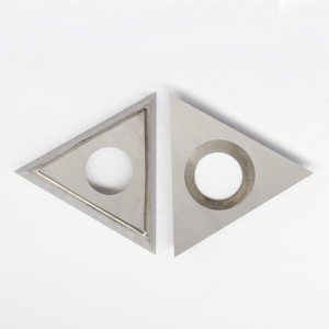 Fengke 22x19x2mm 3 Randen Carbide Driehoek Omkeerbare Wisselplaten Voor Glad Hout Snijden
