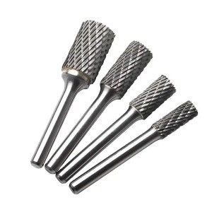 Cylinder Shape Rotary Burrs Tungsten Carbide Burrs for Tire Repair
